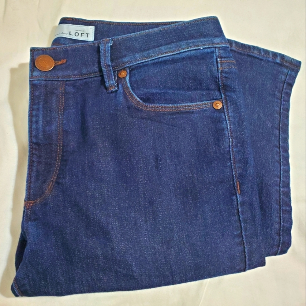 Ann Taylor LOFT Modern Straight Leg Jeans